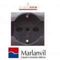 MARLANVIL 7748.I PRESA SCHUKO UNIV. 10/16A COMPATIBILE BTICINO LIVING