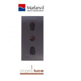 MARLANVIL 7779 PREBA BIVALENTE 10/16 ONDA COMPATIBILE BTICINO LIVING