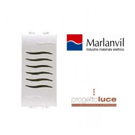 MARLANVIL 7693.220 SUONERIA 230V ONDA COMPATIBILE BTICINO LIVING LIGHT BIANCA