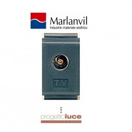 PRESA TV 9,5MM PASSANTE MARLANVIL ARC 7858 COMPATIBILE BTICINO LIVING CLASSICA