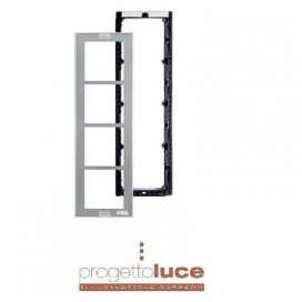 URMET 1148/64 TELAIO PORTA MODULI CON CORNICE 4 POSTI