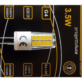 LAMPADINA LED G4 3,5W 12V 350 Lm BISPINA BULB