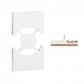 BTICINO KW03 COVER BIANCO LIVING NOW PER PRESA SCHUKO 2 MODULI