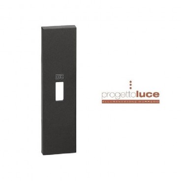 BTICINO KG10C COVER NERA LIVING NOW PER CARICATORE USB 1 MODULO