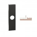 BTICINO KG08 COVER NERA LIVING NOW PER PRESA TV E FALSO POLO