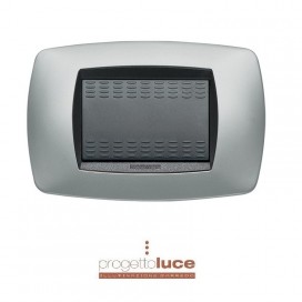 MASTER 39TC253 PLACCA 3 MODULI TITANIO
