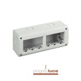 BTICINO 25406 CUSTODIA IP40 COMPOSTA DA BASE E COPERCHIO - 3+3 moduli Màtix