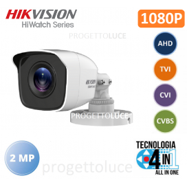 HIKVISION HWT-B120-M TELECAMERA BULLET 4IN1 TVI/AHD/CVI/CVBS HD 1080P 2MPX IP66