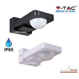 V-TAC VT-8083 SENSORE DI MOVIMENTO A INFRAROSSI PER LAMPADINE COLORE NERO O BIANCO