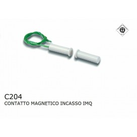 HILTRON C204 CONTATTO MAGNETICO SENSORE REED INCASSO PER PORTE E FINESTRE