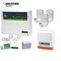 HILTRON KPROTEC9 Kit Antifurto Casa Allarme CIA HILTRON 8 zone Pir Sirena Contatti