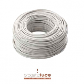 CAVO CORDINA UNIPOLARE 1X6 mmq BIANCO CPR FS17