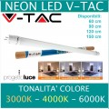 TUBO NEON LED V-Tac Tubo G13 T8 90 cm LUCE NATURALE FREDDA