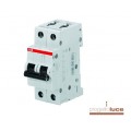 ABB S598378 INTERRUTTORE MAGNETOTERMICO S201L NA C10 2 MODULI 1P+N 4,5KA 10A