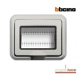 BTICINO 24603N PLACCA STAGNO IP55 BIANCO LIGHT 3 MODULI