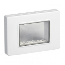 VIMAR 14943.01 CALOTTA IP55 3 MODULI BIANCO