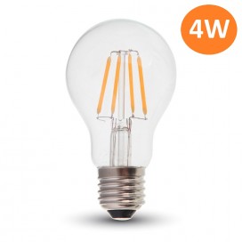 LAMPADINA LED E27 4W BULB GOCCIA A60 FILAMENTO UNIVERSO