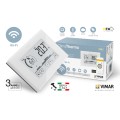 Vimar 02907 Cronotermostato WIFI Digitale Touch Screen parete Bianco tipo X8000