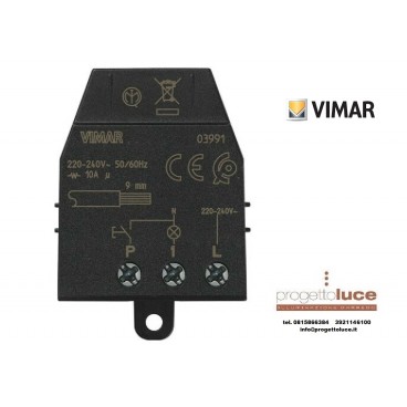 VIMAR 03991 Rele interruttore 220 V magnetico silenzioso new TIPO FINDER