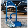 Barriera di parcheggio intelligente autoalimentato ricarica solare gestione smartphone Parklio