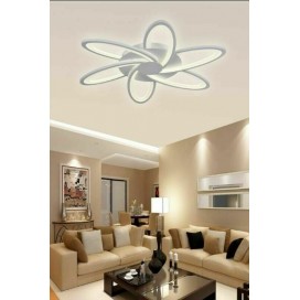 Lampadario per soffitto LED applique plafoniera design moderno forma FIORE 59w