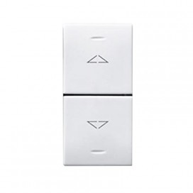 Commutatore doppio pulsante Ave DOMUS 1 Posto 10A con frecce 441051