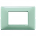 Vimar Plana placca 3 moduli colore menta 14653.44