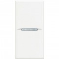 Bticino Axolute Deviatore Assiale 1P 16A Bianco HD4003N