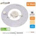 CIRCOLINA LED PIASTRA MAGNETICA 32W Ø23CM RICAMBIO NEON PLAFONIERA CIRCOLARE