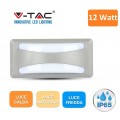 V-TAC VT-8058 LAMPADA LED DA MURO 12W WALL LIGHT - SKU 8245 / 8246 / 8247 IP65
