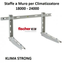 Staffa a muro per Climatizzatori 18000 24000 btu per Motore Esterno FISCHER