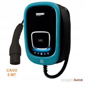 Stazione di Ricarica Wallbox Orbis Viaris 22KW Trifase con cavo e presa T2 OBU7A