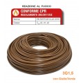 CAVO FILO ELETTRICO MULTIPOLARE FS18 3G1,5 3X1,5 con G/V