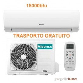 Condizionatore climatizzatore 18000 btu HISENSE WINGS Inverter R32 A++/A+ WIFI