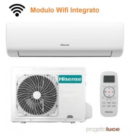 Condizionatore Climatizzatore 12000 Btu Hisense Wings Inverter R32 A++/A+ WIFI