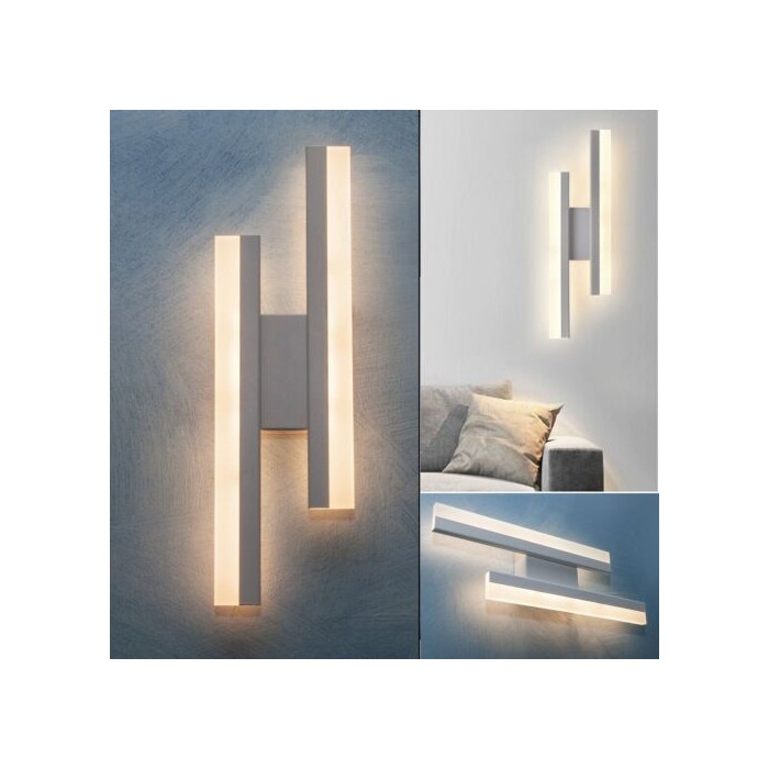 APPLIQUE LED PER INTERNI O ESTERNI FARETTO DOPPIA LUCE 10W LAMPADA MURO  PARETE