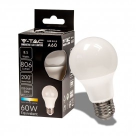 V-TAC VT-2099 LAMPADINA LED E27 9W BULB A60