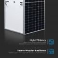 Kit fotovoltaico 4.95KW set 11pz Pannello solare fotovoltaico 450W 1500V alluminio e vetro temperato IP68