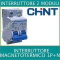 Chint 328390 INTERRUTTORE MAGNETOTERMICO 25A 1P+N 4,5KA 2 MOD.