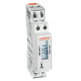 Contatore Lovato di energia monofase digitale 40A 220-240VAC DMED100T1