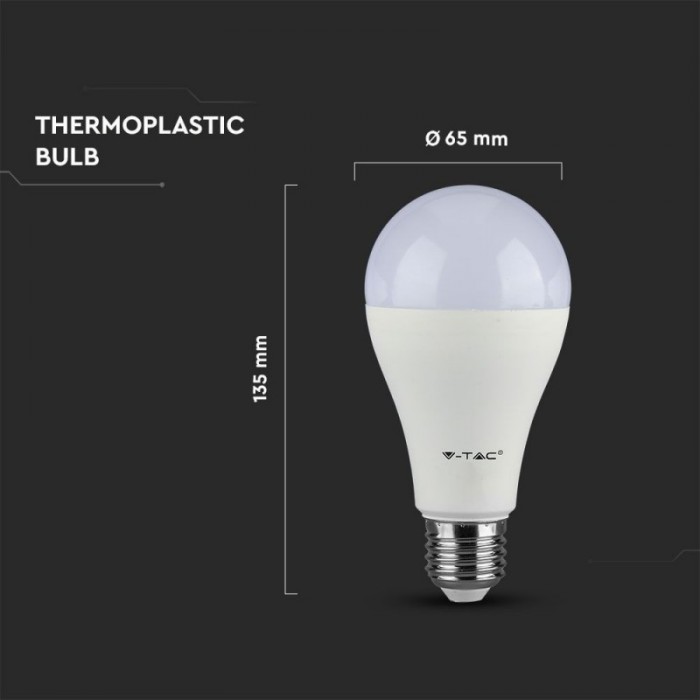 Lampadina LED - Moderno vetro fumé - 4W - E27 - G125 - Dimmerabile
