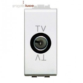 BTICINO LIVING LIGHT bianco presa TV derivata N4202D