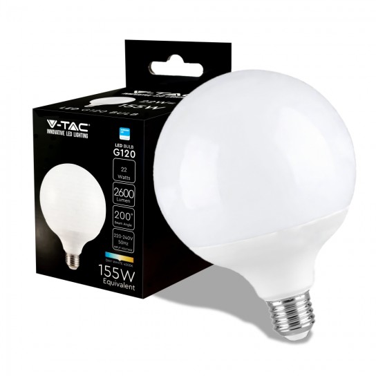 V-TAC 10x Lampadine LED di Nuova Generazione con Attacco E27 8,5W  (Equivalenti a 60W)