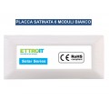 PLACCA SATINATA DI COLORE BIANCO COMPATIBILE CON SERIE BTICINO MATIX 3 - 4 - 6 MODULI