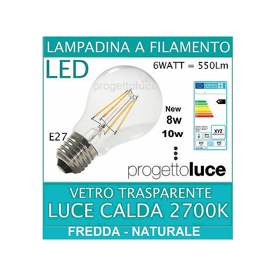 10 pezzi LAMPADINA FARETTO LED GU10 8W V-TAC LAMPADA SPOT GU10 BULBO FARO  38°