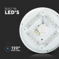 V-TAC PLAFONIERA LED 18W FORMA CIRCOLARE EFFETTO CIELO STELLATO