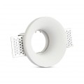 V-TAC VT 859RQ PORTAFARETTO ROTONDO DA INCASSO IN GESSO PER LAMPADINE GU10