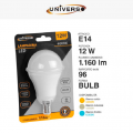 LAMPADINA LED E14 12W BULB A60 GOCCIA SMD CALDA NATURALE FREDDA UNIVERSO