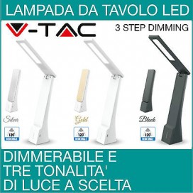 Dimmerabile Led Lampada da Tavolo Lampada da Scrivania Con Braccio Pieghevole