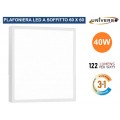 PLAFONIERA SMD LED QUADRATA 60x60 40W CCT 3000K - 4000K - 6500K